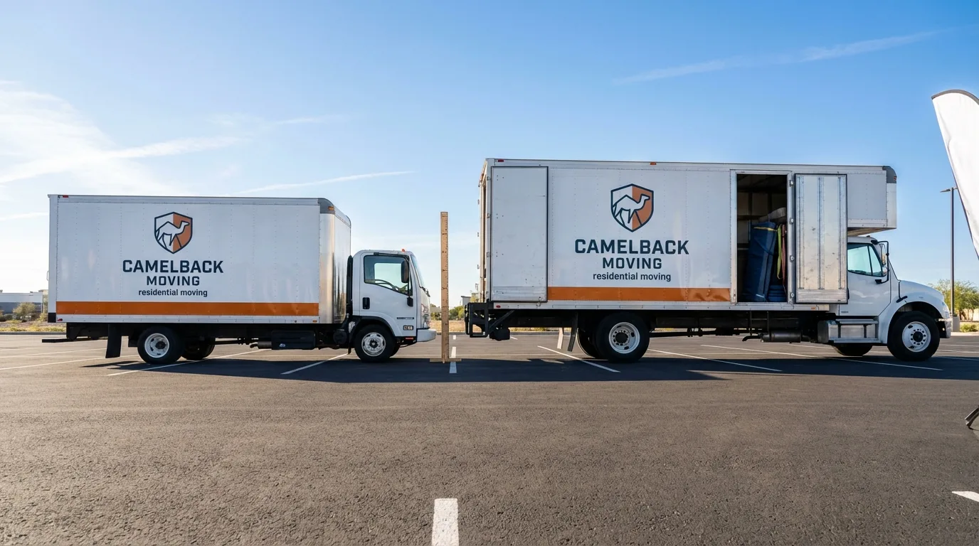 Moving truck size capacity guide in Eldorado